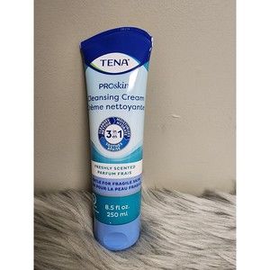 TENA ProSkin cleansing cream Rinse-Free Body Wash Tube Freshly  Scented  8.5 oz.